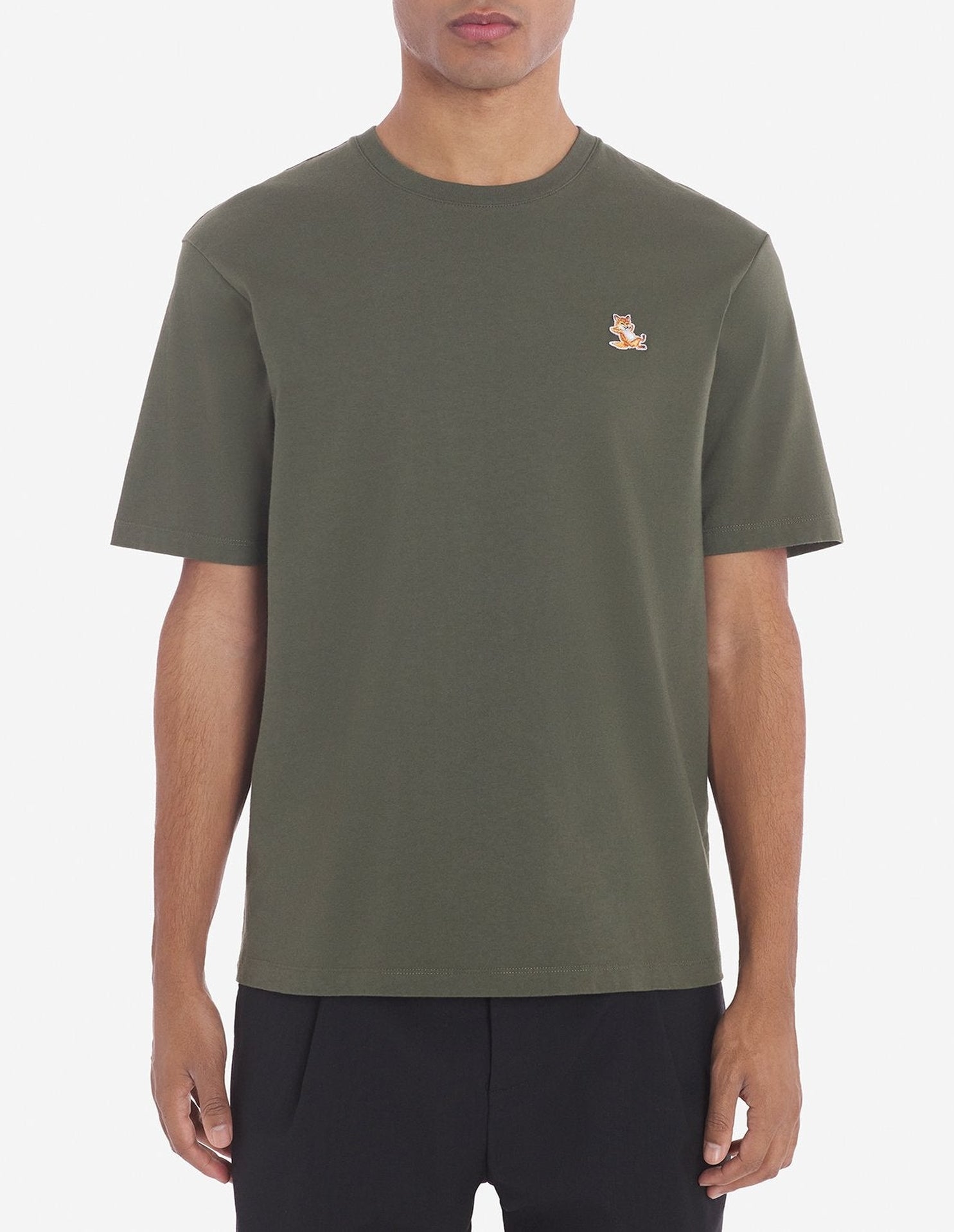 T-shirt with patch - Military Green
