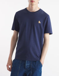 T-shirt with patch - Ink Blue