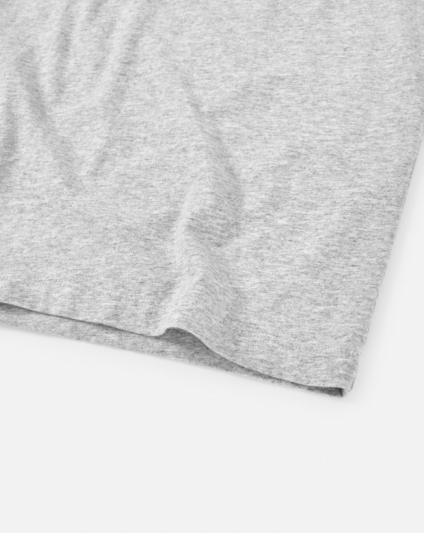 T-shirt avec impression - Light Grey Melange