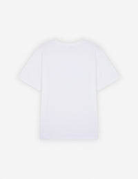Printed round-neck T-shirt - White