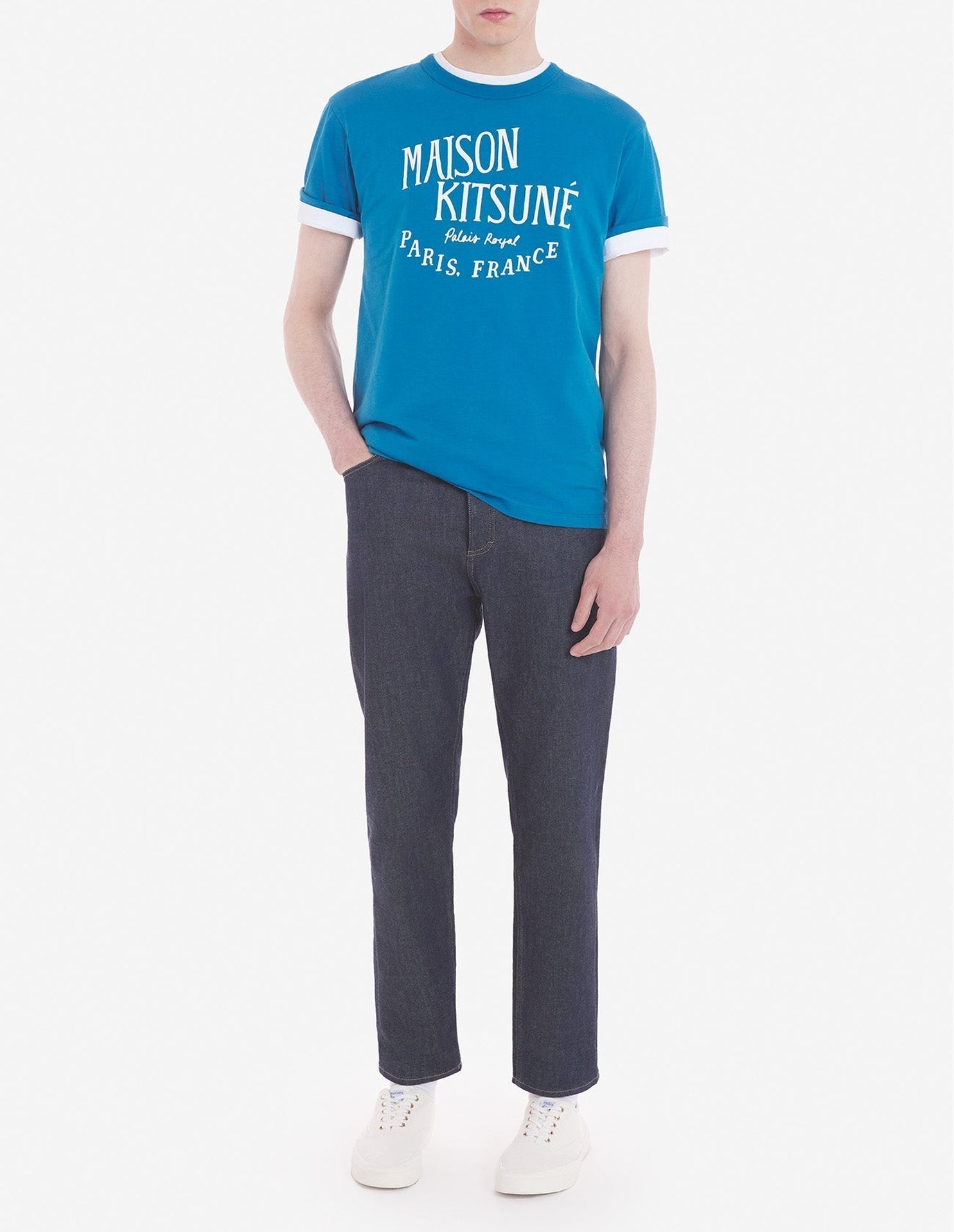 T-shirt Palais Royal avec impression - Sapphire