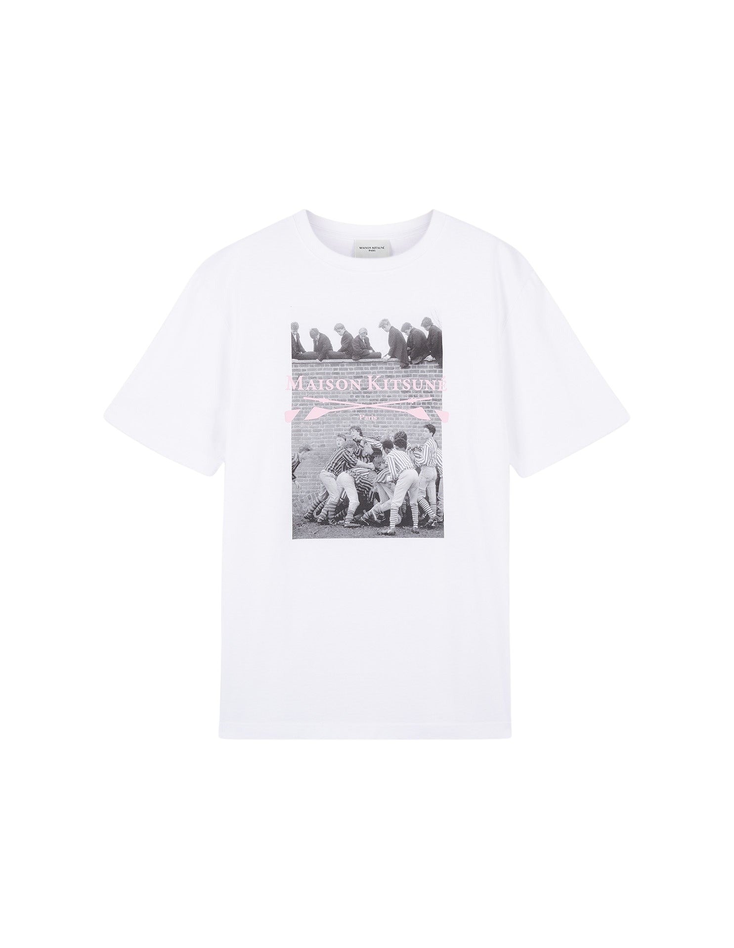 Front printed T-shirt - White