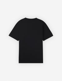Front printed T-shirt - Black
