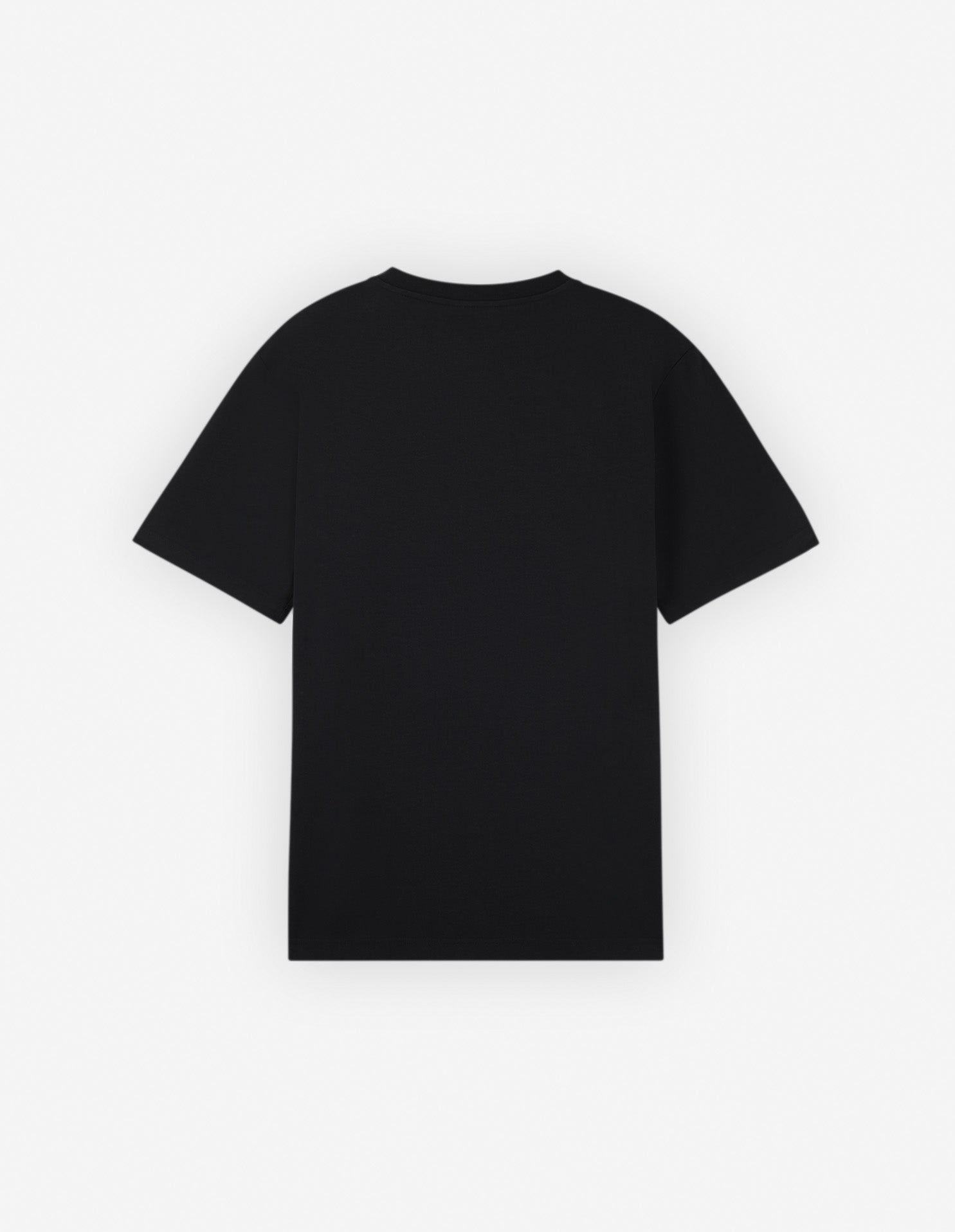 Front printed T-shirt - Black