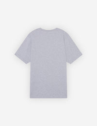 College Fox printed T-shirt - Light Grey Melange