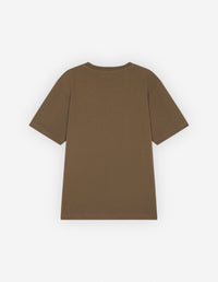 T-shirt, printed on front - Khaki