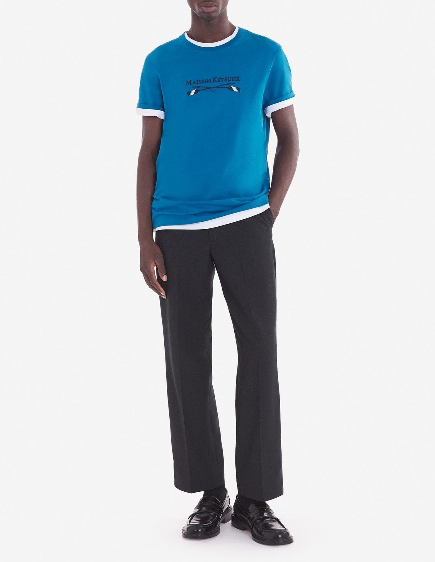 T-shirt with logo - Sapphire