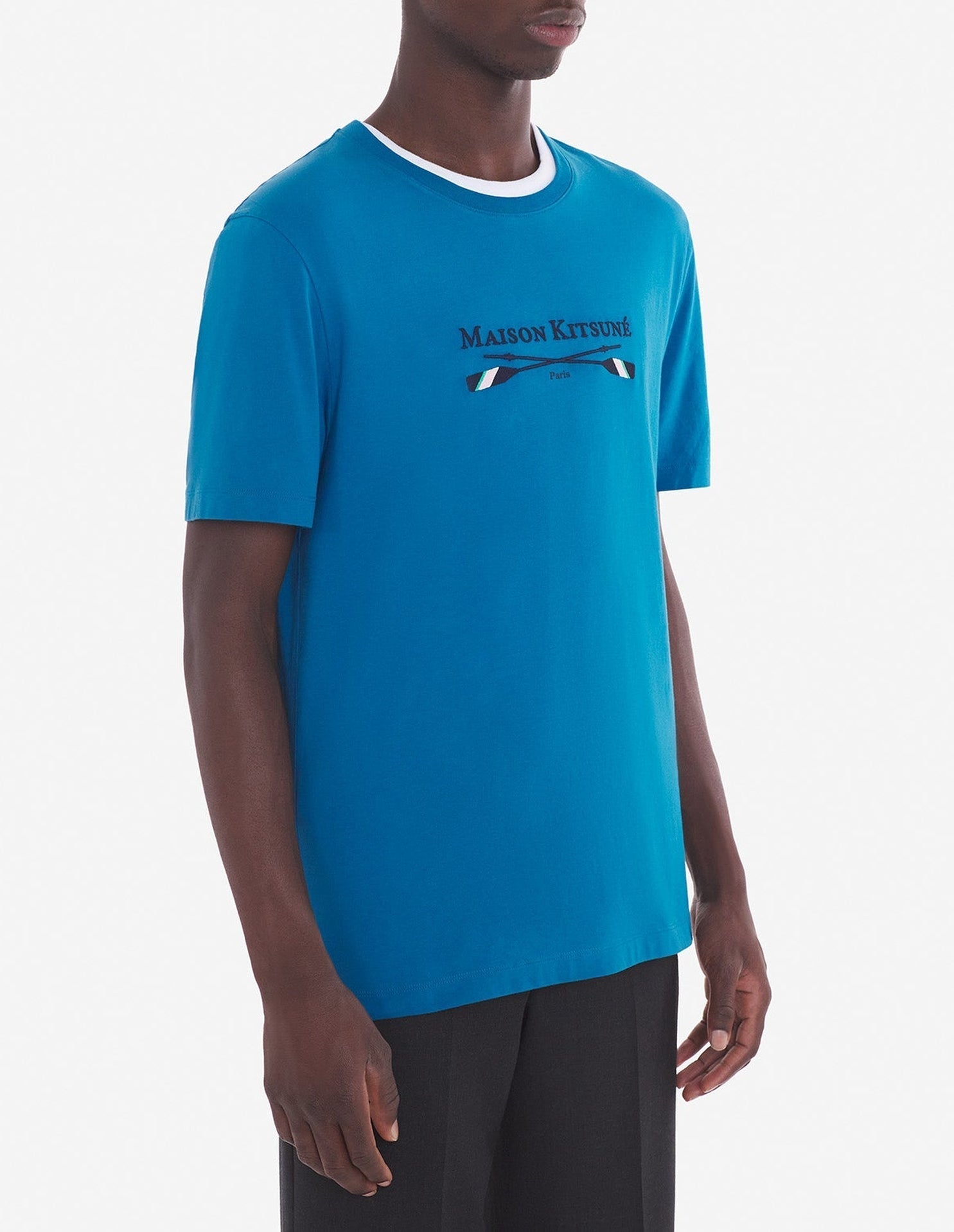 T-shirt with logo - Sapphire