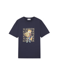 T-shirt à encolure arrondie - Navy