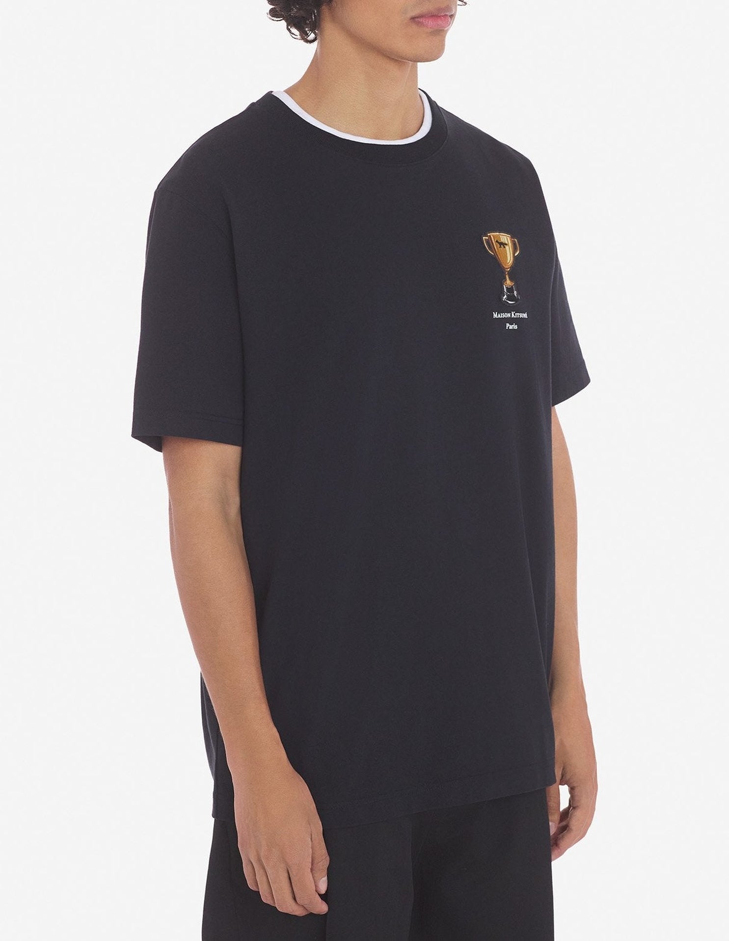 Round neck T-shirt - Black