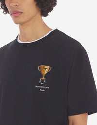 Round neck T-shirt - Black