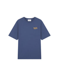 T-shirt imprimé à l'avant - Blue Denim