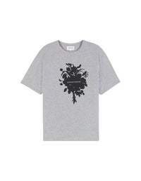T-shirt avec impression - Light Grey Melange