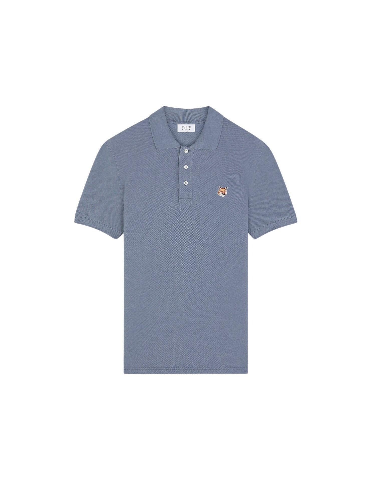 Polo à manches courtes avec écusson - Moonlight Blue