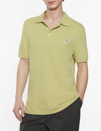Short-sleeved polo shirt with badge - Canvas