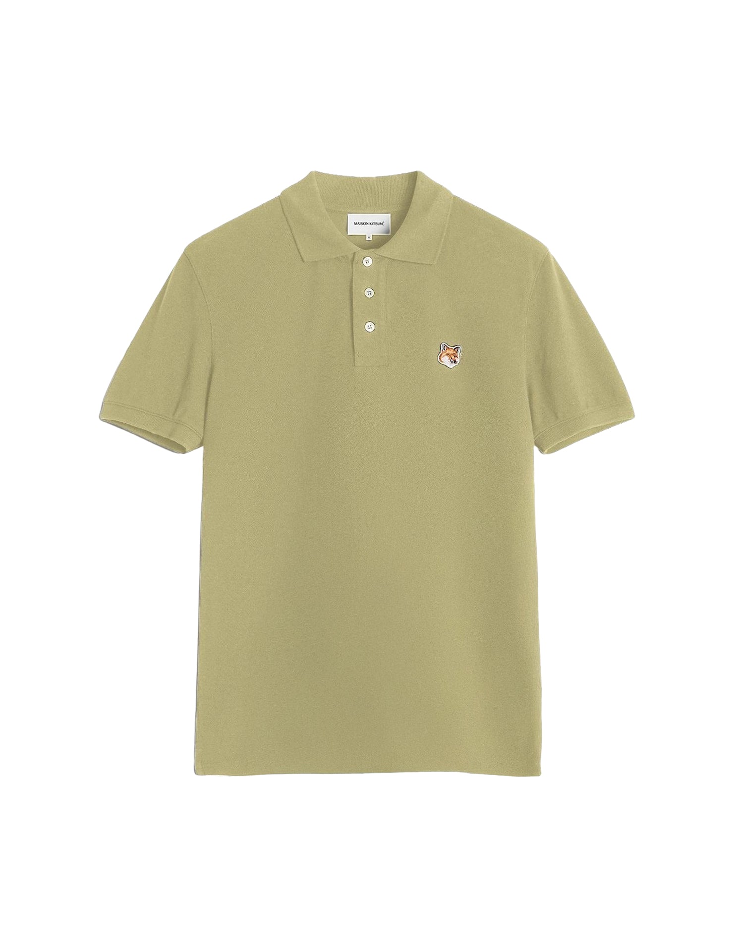Short-sleeved polo shirt with badge - Canvas