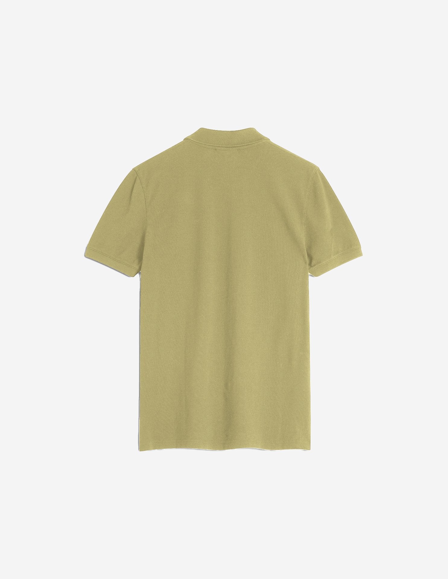 Short-sleeved polo shirt with badge - Canvas