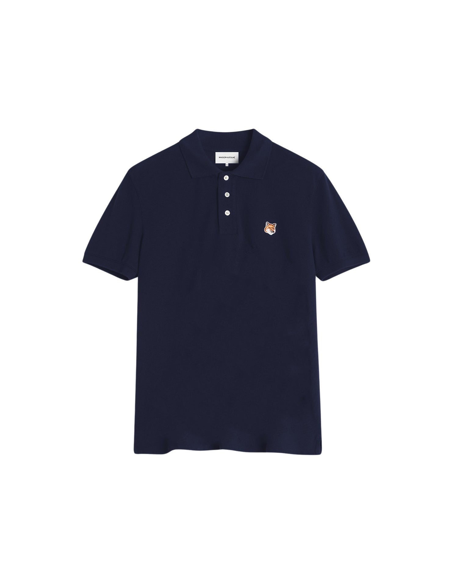 Polo à manches courtes avec écusson - Ink Blue
