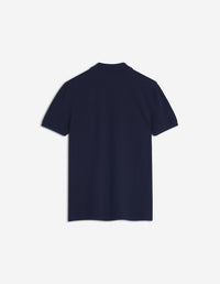 Polo à manches courtes avec écusson - Ink Blue
