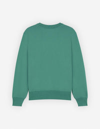 Sweatshirt à col rond avec écusson - Teal Grey