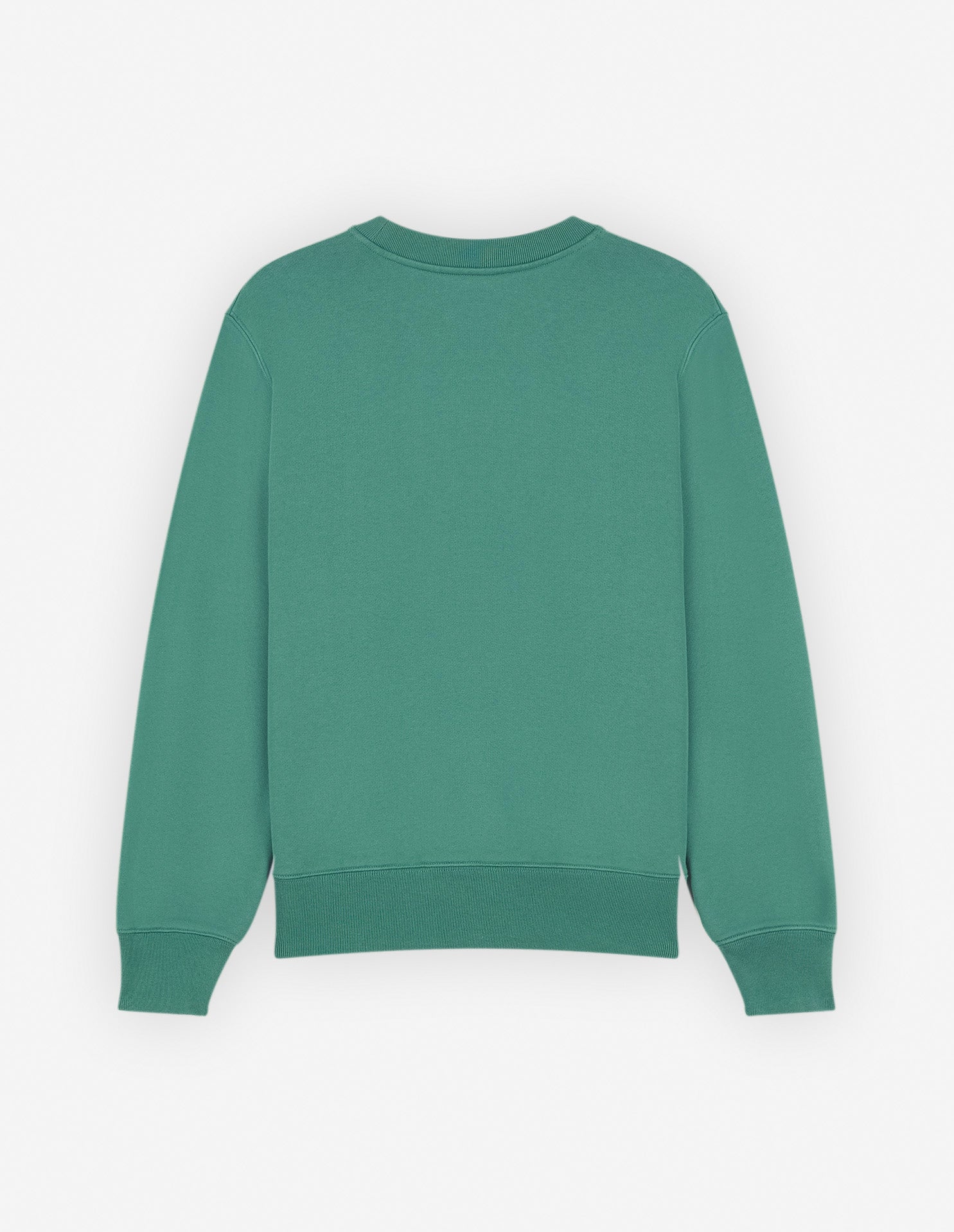 Sweatshirt à col rond avec écusson - Teal Grey