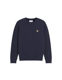 Sweatshirt à col rond avec écusson - Ink Blue