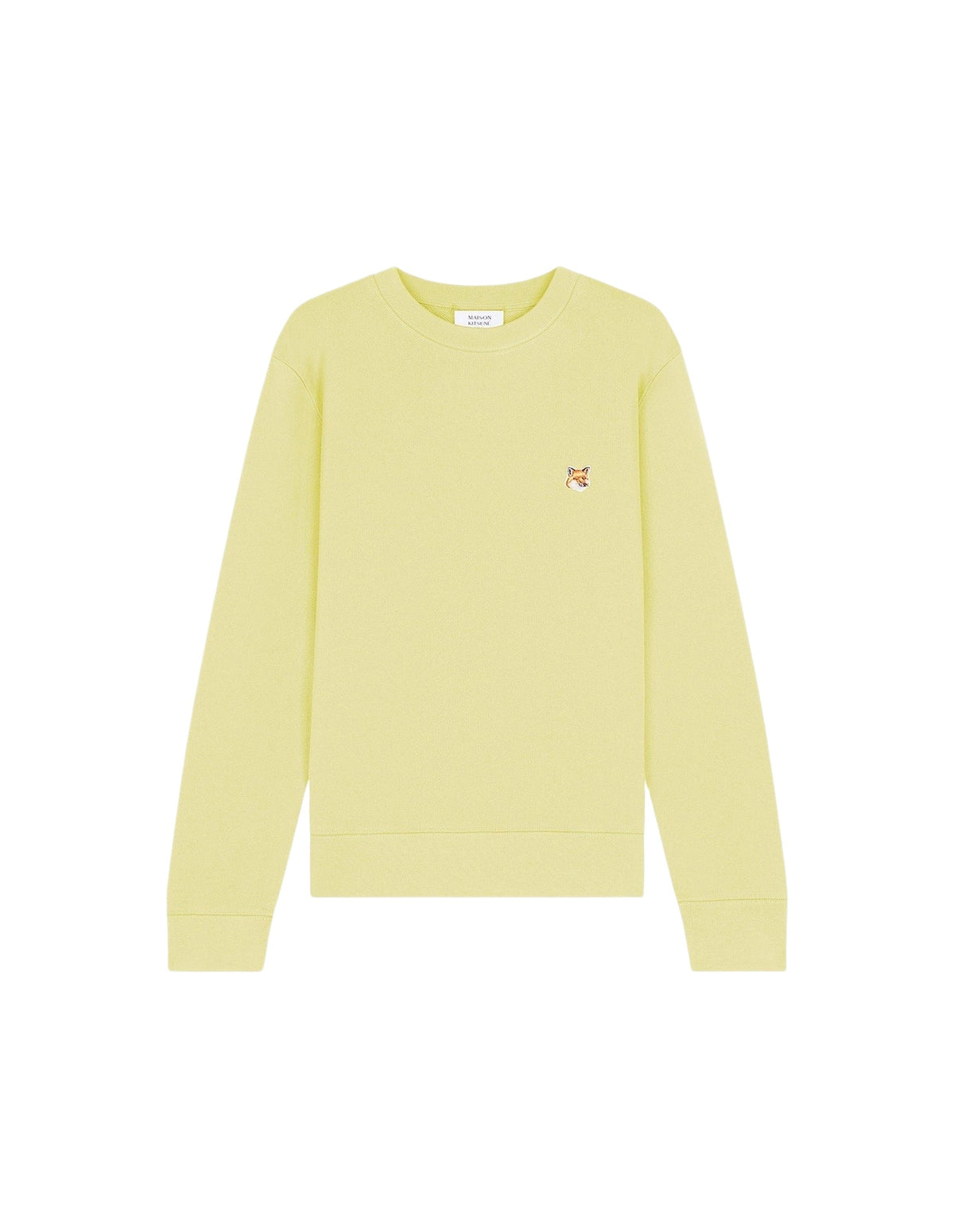 Pull à col rond Fox Head - Chalk Yellow