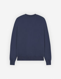 Sweatshirt à col arrondi avec écusson - Ink Blue