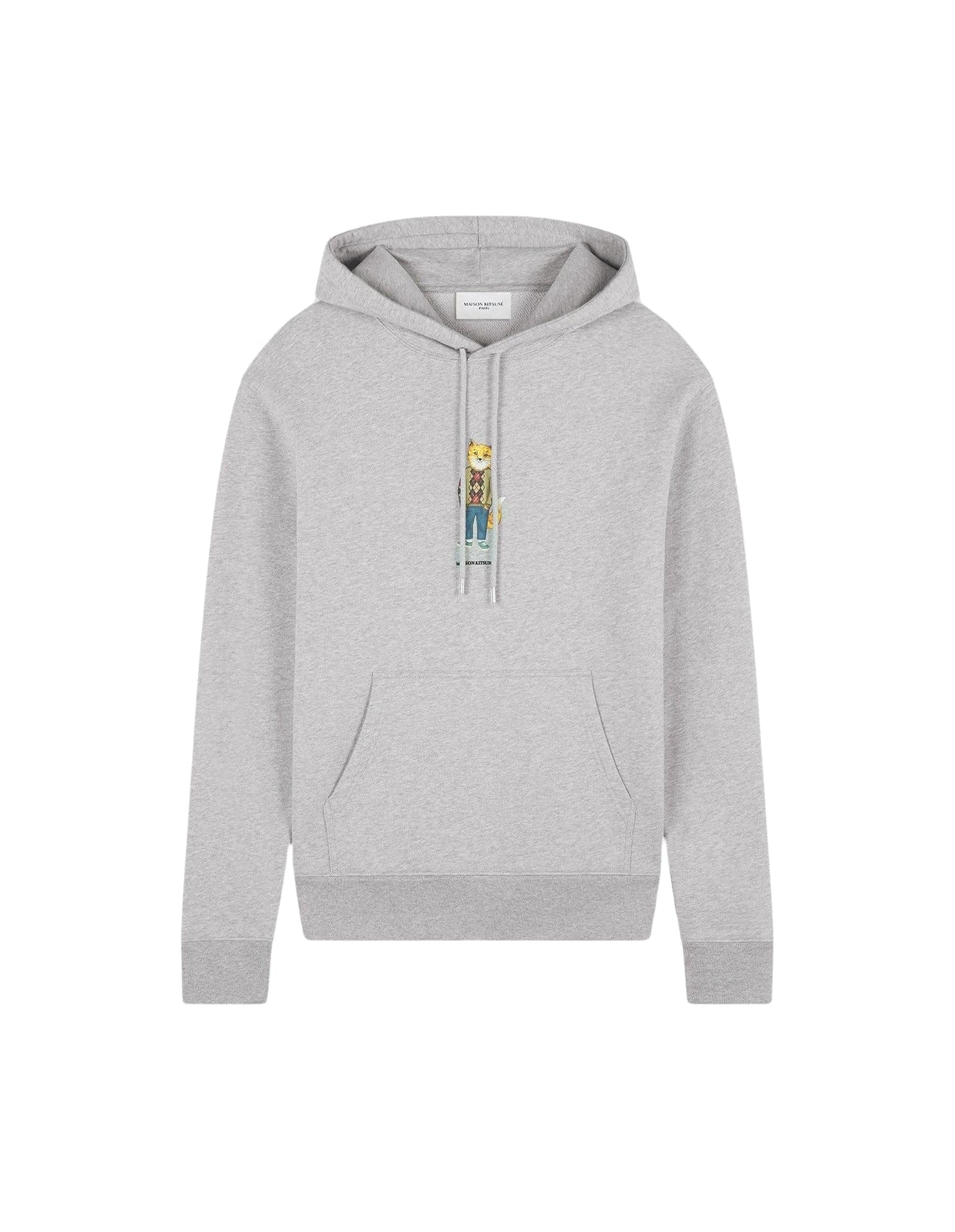 Long-sleeved hoodie - Light Grey Melange