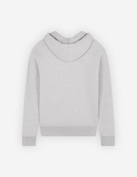 Long-sleeved hoodie - Light Grey Melange
