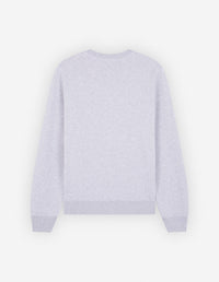 Sweatshirt à col rond avec inscription - Light Grey Melange