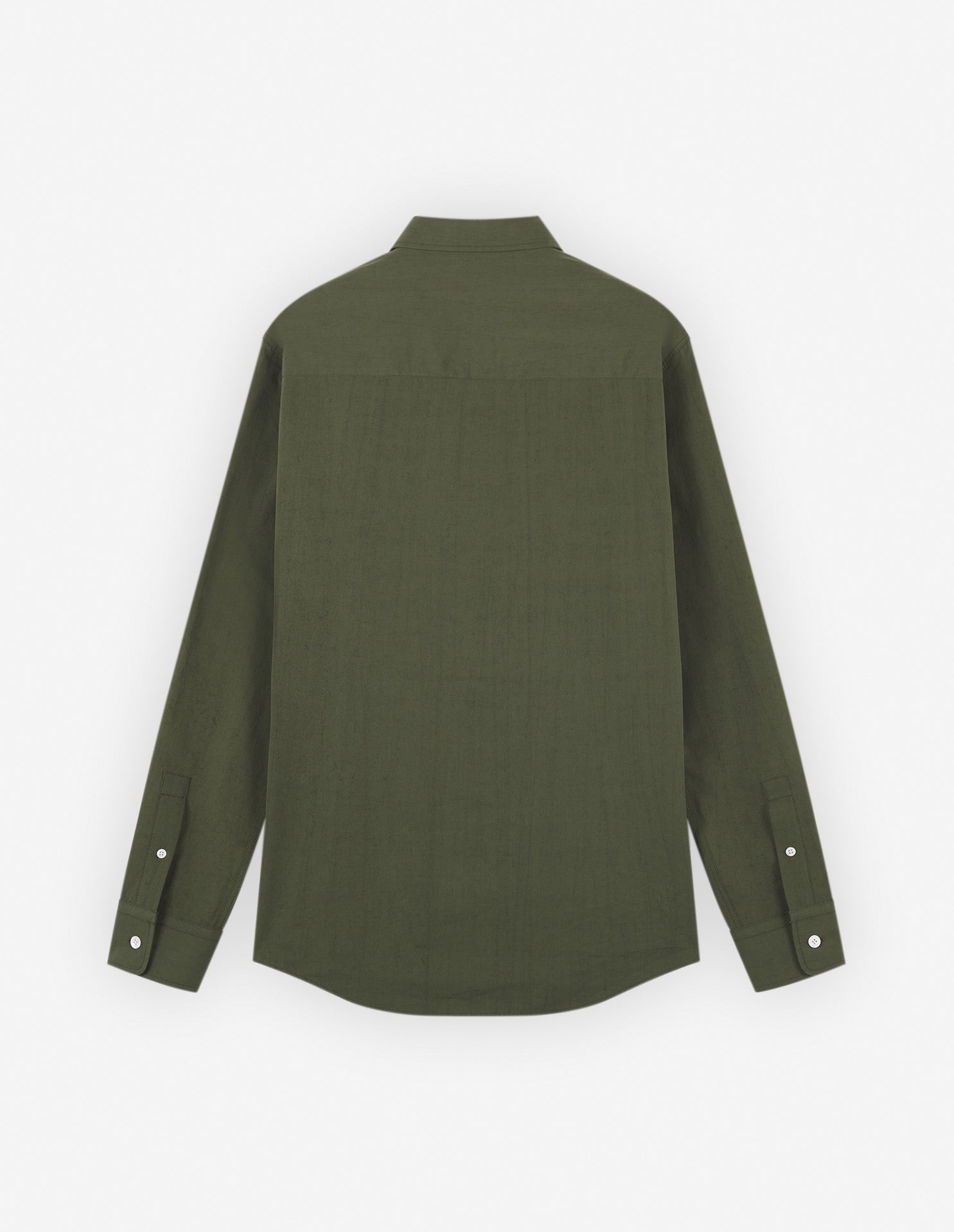 Chemise large avec écusson brodé - Khaki