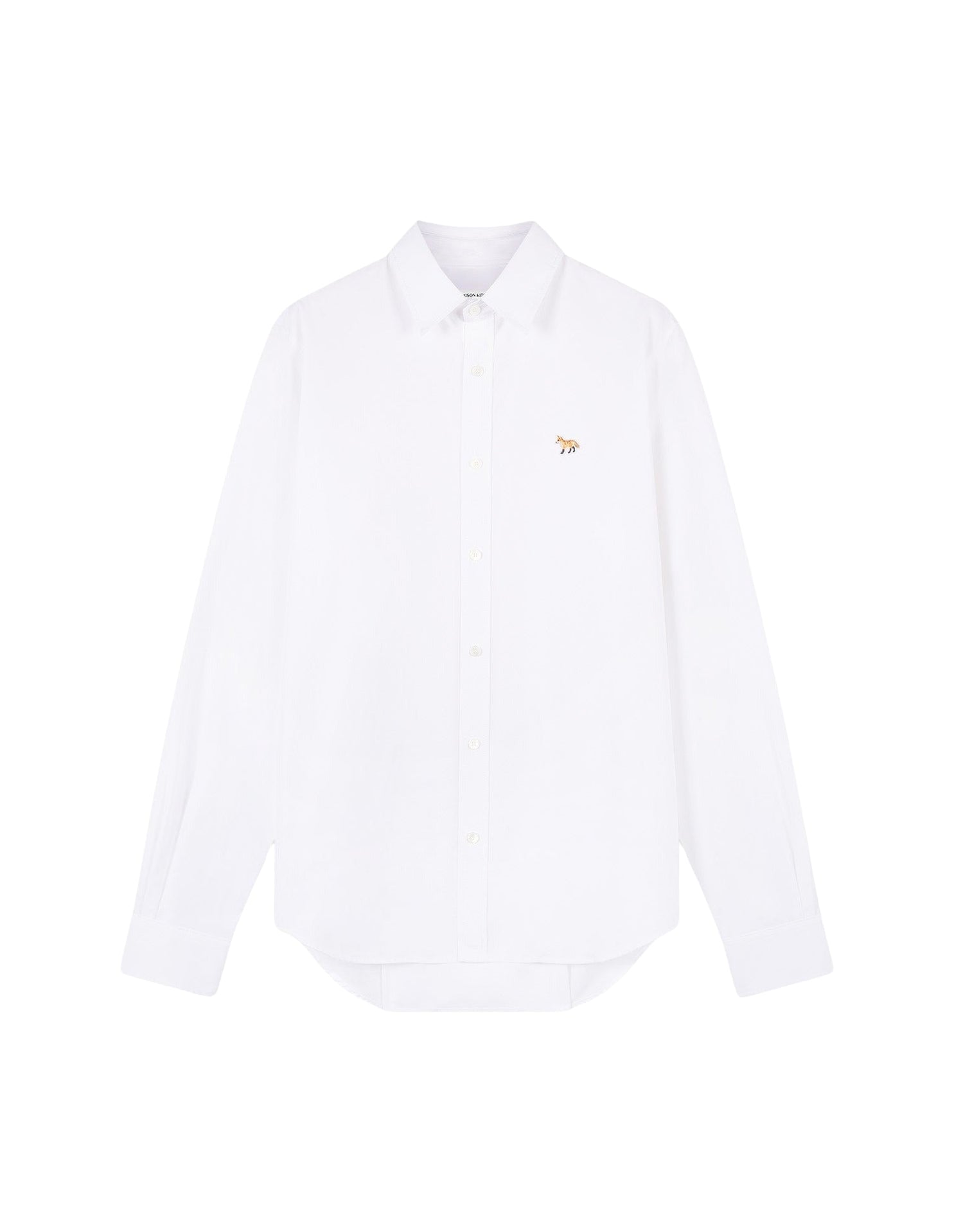 Baby Fox shirt with embroidery - White