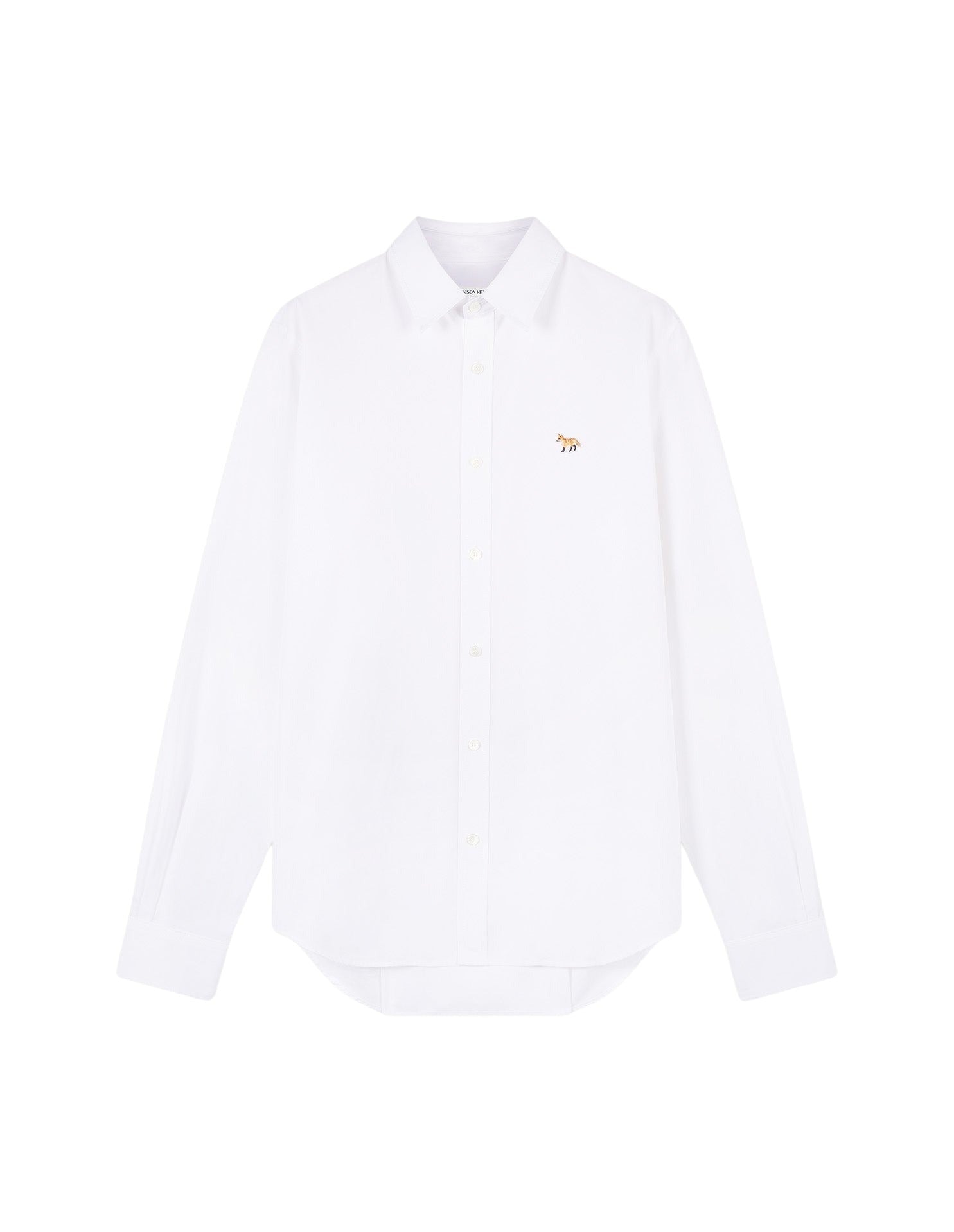 Baby Fox shirt with embroidery - White