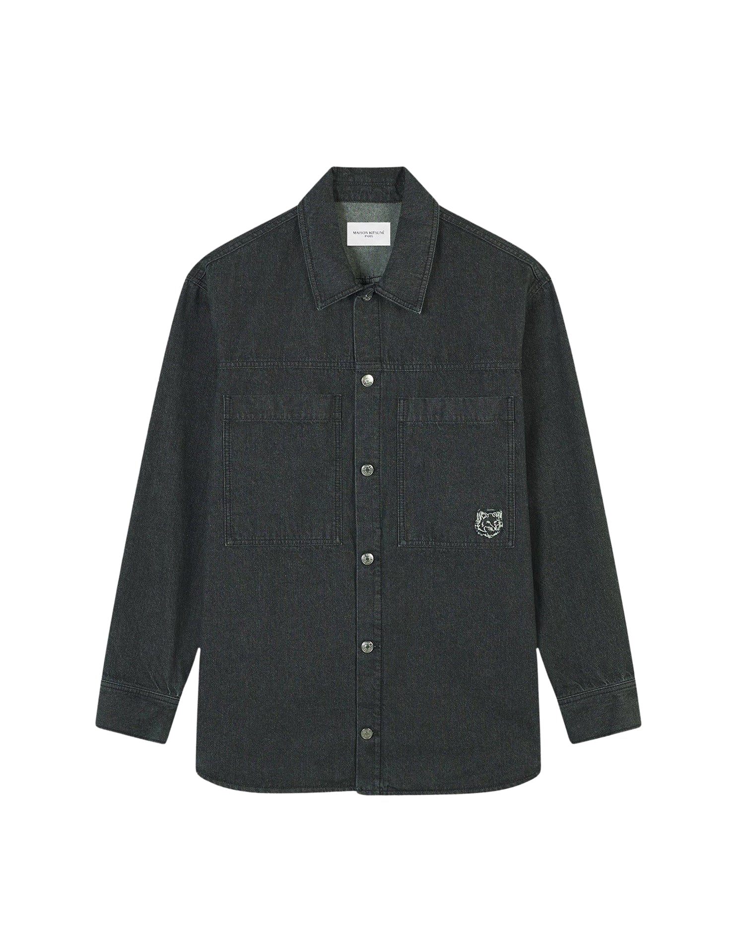 Surchemise délavée en denim - Washed Black