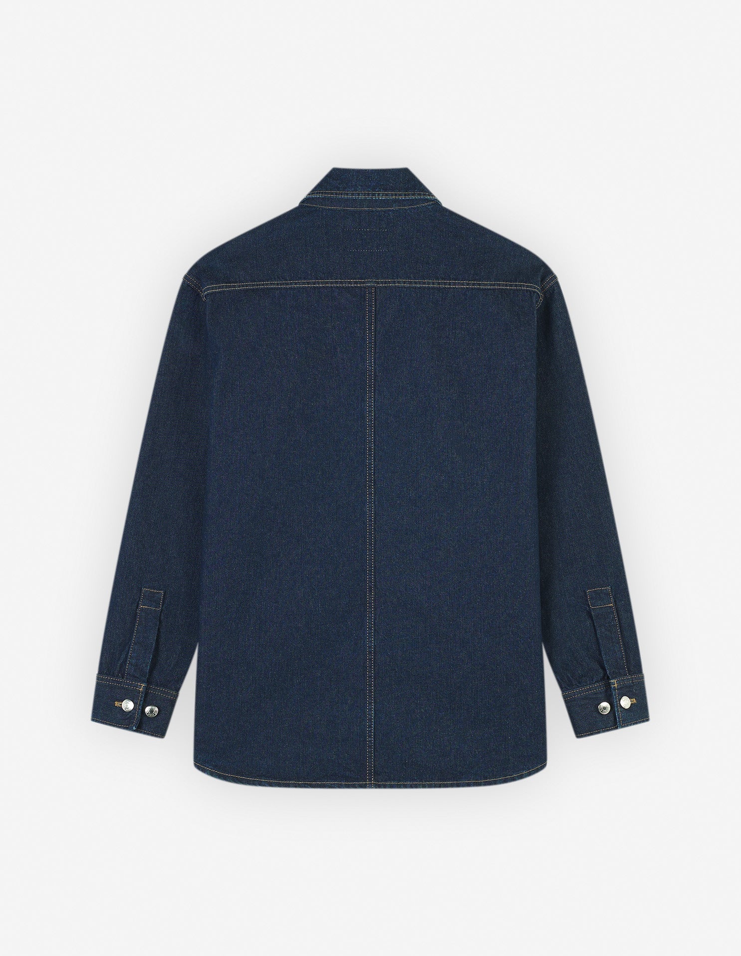 Surchemise délavée en denim - Washed Indigo