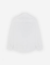 Printed casual shirt - White