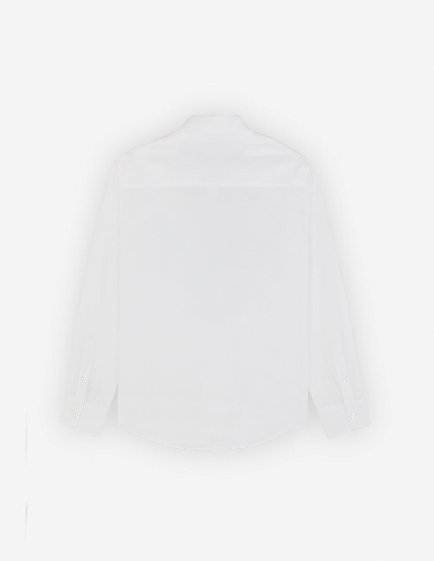 Printed casual shirt - White