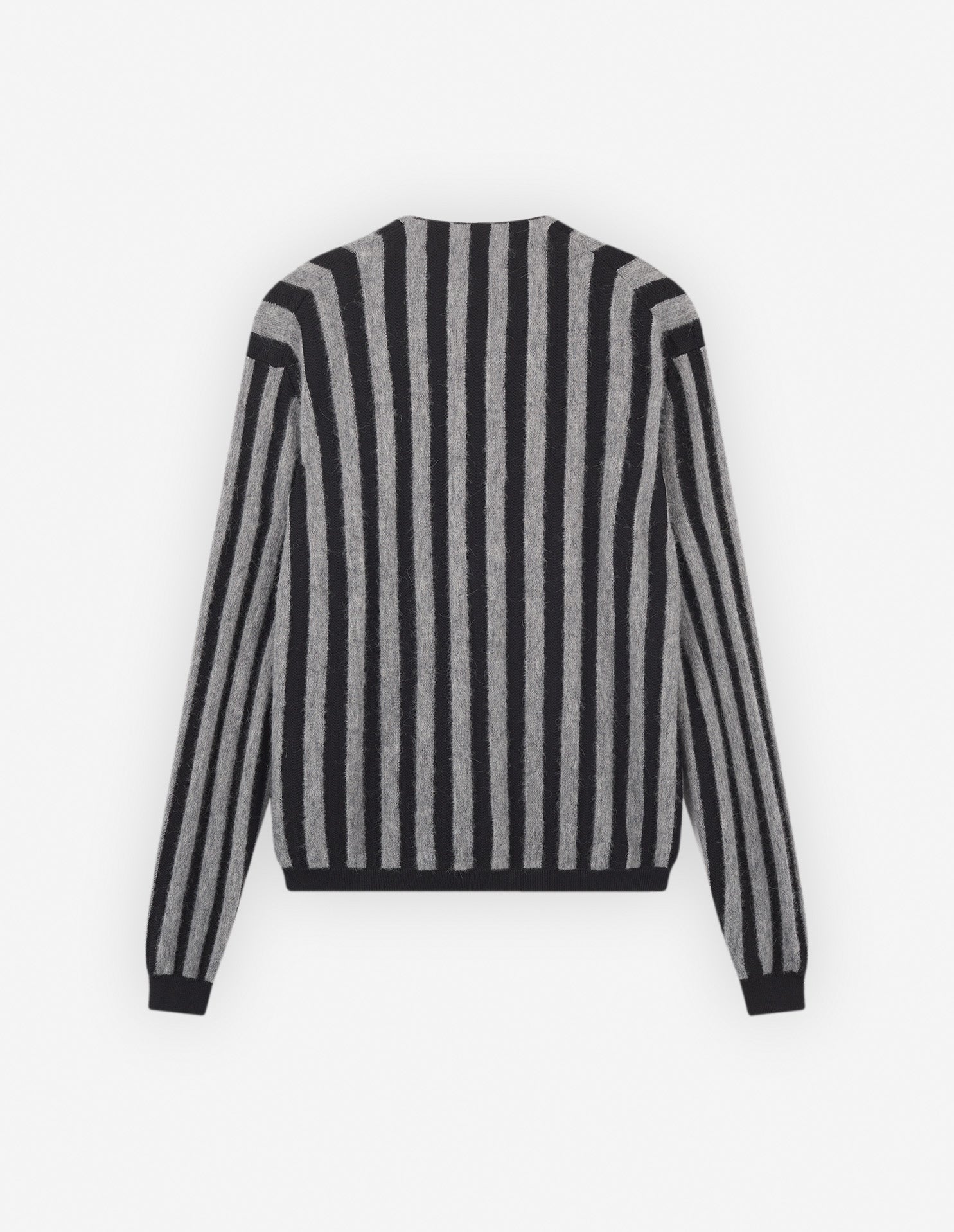 Cardigan à rayures - Black & Stone