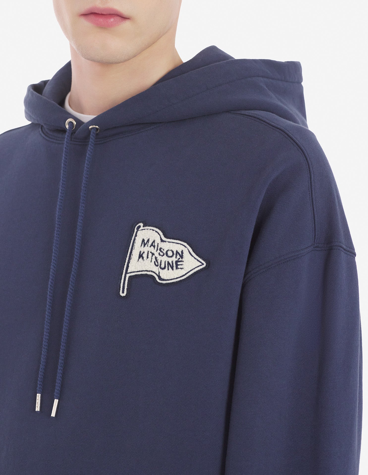 Sweat à capuche oversize - Ink Blue & Sapphire