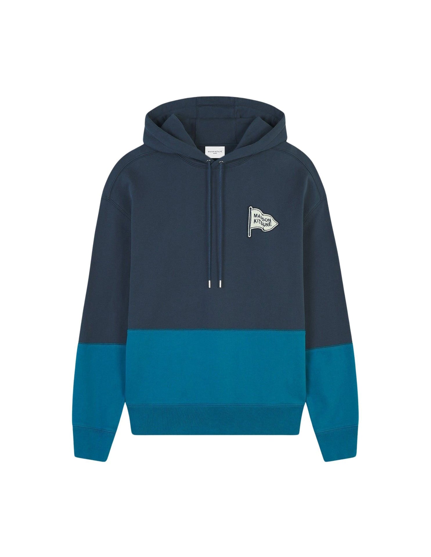 Sweat à capuche oversize - Ink Blue & Sapphire