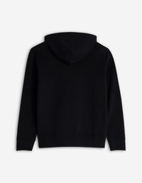 Sweat à capuche Fox avec écusson - Black