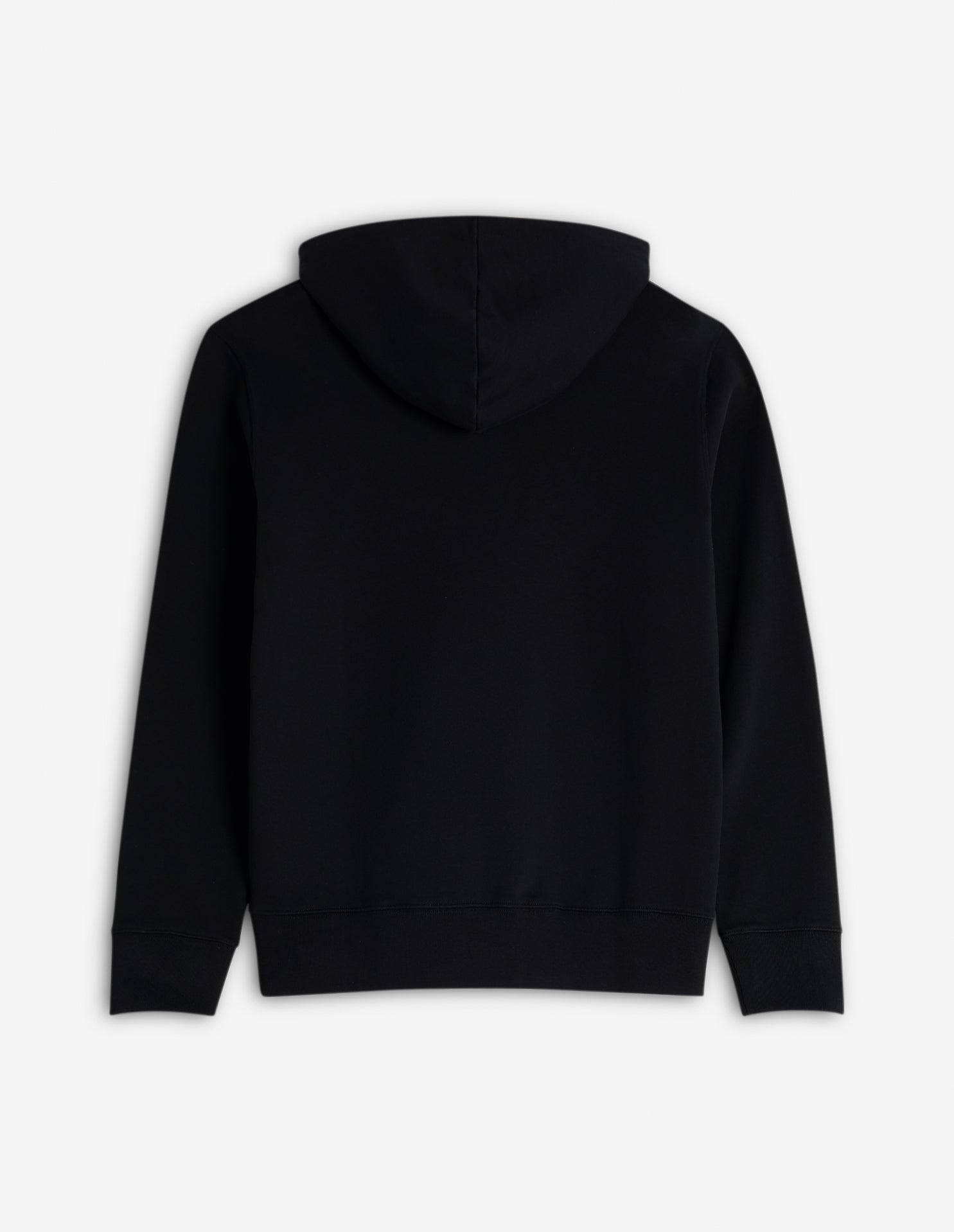 Sweat à capuche Fox avec écusson - Black