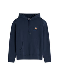 Sweat à capuche Fox avec écusson - Ink Blue
