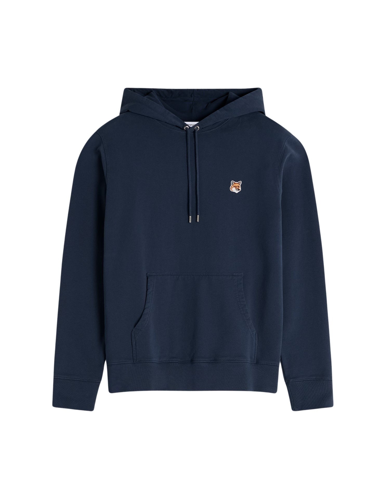 Sweat à capuche Fox avec écusson - Ink Blue