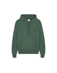Bold Fox Head hoody with crest - Bottle Green