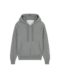 Long-sleeved hoodie - Medium Grey Melange