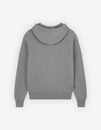 Long-sleeved hoodie - Medium Grey Melange