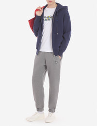 Long-sleeved hoodie - Ink Blue