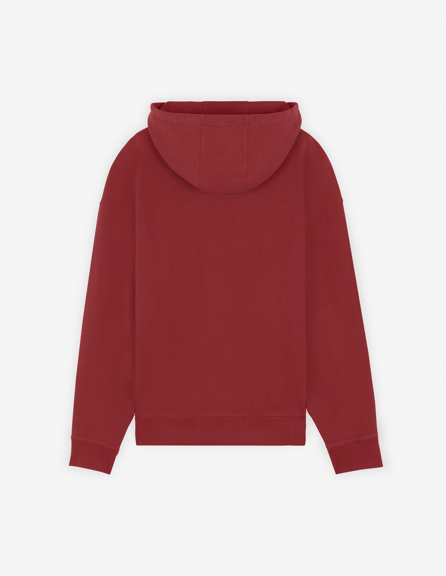 Sweat à capuche Bold Fox Head oversize avec écusson - Teak